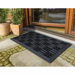 Fußmatte »Dynamic«, Höhe: 1,4 cm, Rutschfest, Gummi