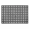 Fußmatte »Quadro light«, Höhe: 1,2 cm, Rutschfest, Gummi
