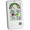 Funk-Thermo-Hygrometer, Breite: 9,5 cm, Temperaturbereich: -10 bis 60 °C