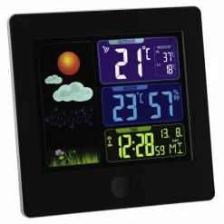 Funk-Wetterstation, Breite: 12 cm, Temperaturbereich: -20 bis 60 °C