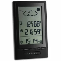 Funk-Wetterstation, Breite: 10 cm, Temperaturbereich: -40 bis 60 °C