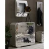Garderobenpaneel »AIRMAN«, mit 4 Haken, Mangoholz/MDF/Aluminium