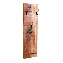 Garderobenpaneel »RUSTIC«, mit 4 Haken, Mangoholz