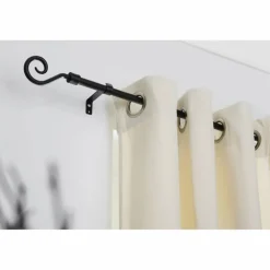 Gardinenstange, Länge: 7 cm, 1-läufig, Metall