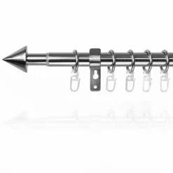 Gardinenstange, Länge: 4 cm, 1-läufig, Metall