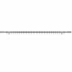 Gardinenstange, Länge: 10 cm, 1-läufig, Metall