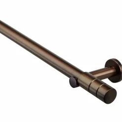Gardinenstangen-Set »Zylinder«, Länge 1000 mm, Ø 25 mm, Metall