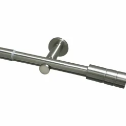 Gardinenstangen-Set »Zylinder«, Länge 1000 mm, Ø 25 mm, Metall