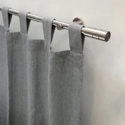 Gardinenstangen-Set »Zylinder«, Länge 1900 mm, Ø 25 mm, Metall