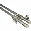Gardinenstangen-Set »Zylinder«, Länge 1600 mm, Ø 20 mm, Metall