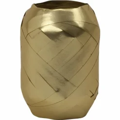 Geschenkband, Polyband, Länge: 2000 cm, goldfarben