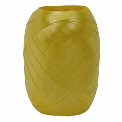 Geschenkband, Polyband, Länge: 2000 cm, gelb
