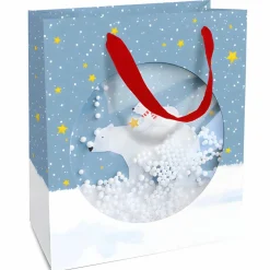 Geschenktasche, goldfarben, 1 Stück