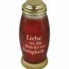 Grablicht »Effektlicht«, rot, 6 Stück