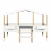 Hochbett, BxL: 207 x 1520 cm, Mitteldichte Faserplatte (MDF) / Holz