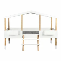 Hochbett, BxL: 207 x 1520 cm, Mitteldichte Faserplatte (MDF) / Holz