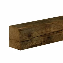 Holzbalken, Fichte/Tanne/Kiefer, braun, unbehandelt