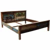 Holzbett »Riverboat«, BxL: 190 x 220 cm, Altholz