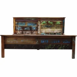 Holzbett »Riverboat«, BxL: 190 x 220 cm, Altholz