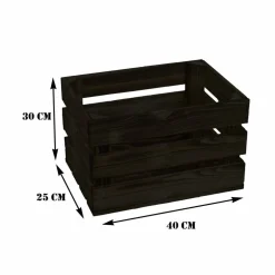 Holzkiste »Bella«, BxLxH: 30 x 40 x 30 cm, Anzahl Fächer: 1
