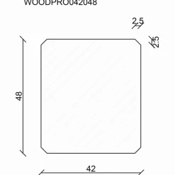 Holzleiste »WoodPro«, Fichte, natur, unbehandelt