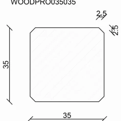 Holzleiste »WoodPro«, Fichte, natur, unbehandelt