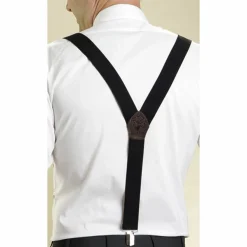 Hosenträger, Länge: 82 - 125 cm, schwarz