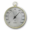 Hygrometer, Breite: 10,2 cm, Kunststoff|Messing