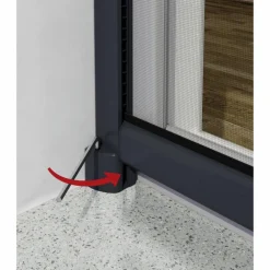 Insektenschutz Rollo Fenster, BxL: 130 x 160 cm, In Breite und Höhe kürzbar