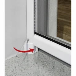 Insektenschutz Rollo Fenster, BxL: 160 x 160 cm, In Breite und Höhe kürzbar