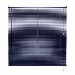 Jalousie, orientblau, Lamellenbreite: 25 mm