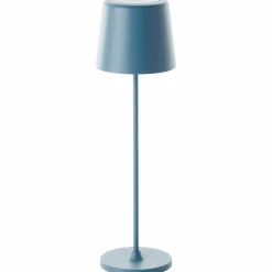 »KAAMI«, ØxH: 10 x 37 cm, Metall/Kunststoff, mattblau