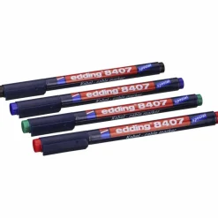Kabelmarker-Set »8407«, 4 Stück, schwarz/rot/blau/grün