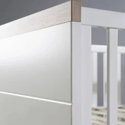 Kinderbett, (BxL): 76 cm x 144 cm, Holz, weiß