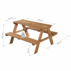 Kindersitzgarnitur, BxHxT: 89 x 50 x 84,5 cm