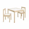 Kindersitzgruppe, BxHxL: 29 x 51 x 27 cm, buchenfarben/weiß
