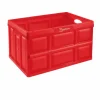 Klappbox, BxHxL: 36 x 29,5 x 53 cm, 46 l, rot