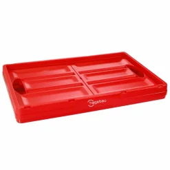 Klappbox, BxHxL: 36 x 29,5 x 53 cm, 46 l, rot