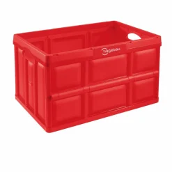 Klappbox, BxHxL: 36 x 29,5 x 53 cm, 46 l, rot
