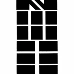Klebesymbol, Klebesymbol, schwarz
