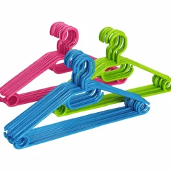 Kleiderbügel, BxHxL: 40,5 x 21 x 0,7 cm, Polypropylen (PP), mehrfarbig