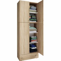 Kleiderschrank »Lona«, BxHxL: 39 x 200 x 70 cm, Holzwerkstoff