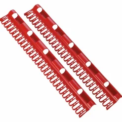 Kleinteilehalter, BxHxL: 2 x 39 x 7,5 cm, Kunststoff (PP), rot