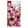Konfetti, Papier, pink/goldfarben/rosa