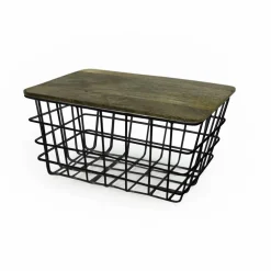 Korbset, BxH:26 x 19,5 cm, schwarz/natur
