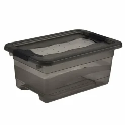 Kristallbox »Cornelia«, grau, Kunststoff, eckig