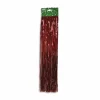Lametta, Länge: 48 cm, rot