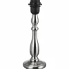 Lampenfuß, E27, Silber, 40 W