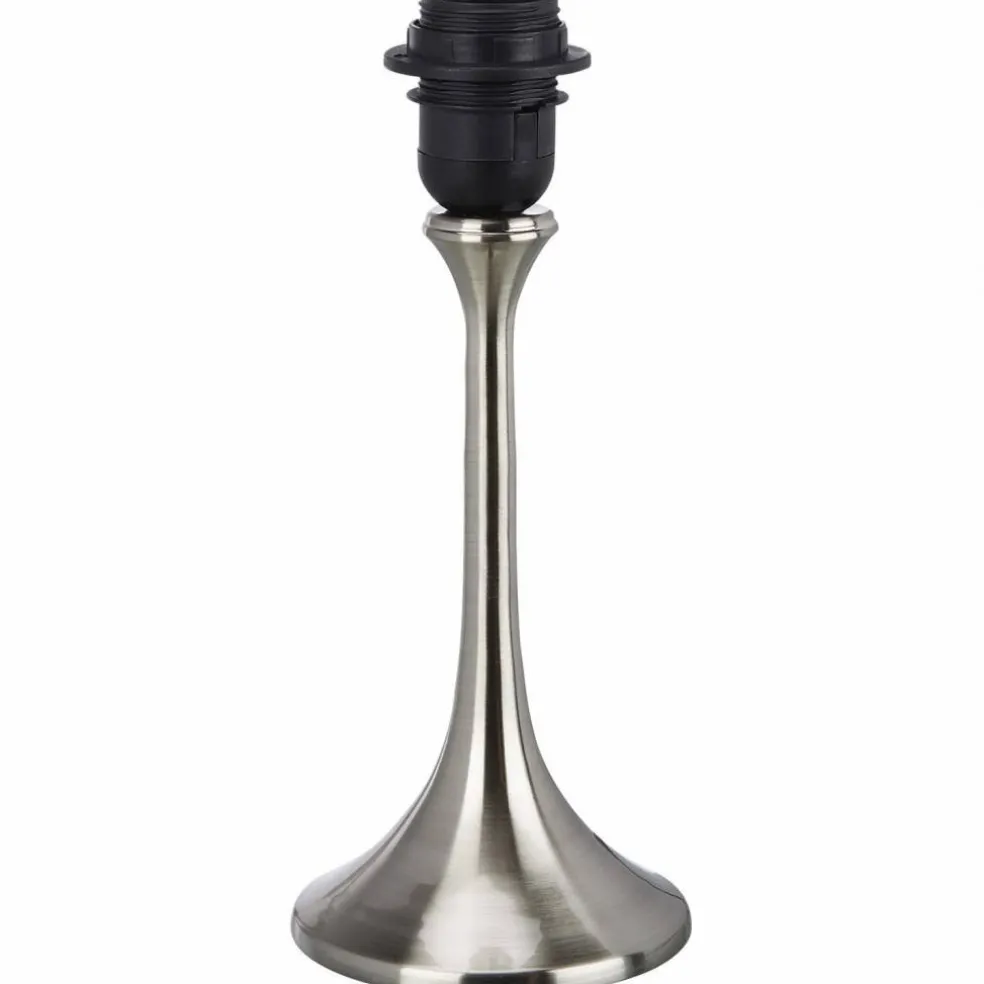 Lampenfuß, E27, Silber, 40 W