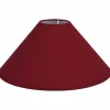 Lampenschirm, Bordeaux, 40 cm